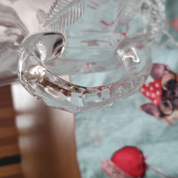 Crystal Etched Pitcher Fifth Avenue